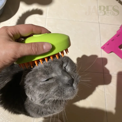 Cepillo Vaporizador para Mascotas 3 en 1